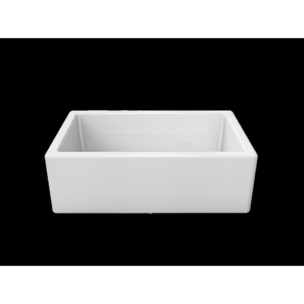 Come 30 in. Reversible Fireclay Sink, White CO3124417 - main